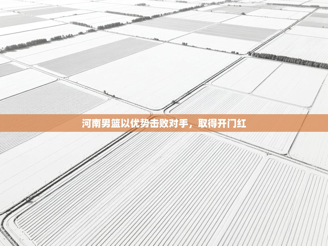 河南男篮以优势击败对手，取得开门红  第2张